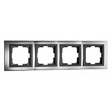 Рамка на 4 поста mono electric chrome 106-420000-163